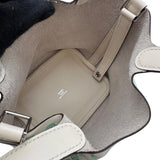 エルメス HERMES ピコタンロック マイクロ U刻印 ナタ/ヴェール シルバー金具 ラッキーデイジー レディース ハンドバッグ