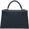 エルメス HERMES ミニケリー2 K刻 ブラック ゴールド金具 エプソン レディース ハンドバッグ