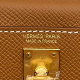エルメス HERMES ミニケリー2 K刻 ゴールド ゴールド金具 エプソン レディース ショルダーバッグ