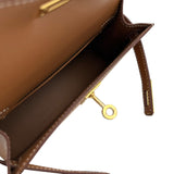 エルメス HERMES ミニケリー2 K刻 ゴールド ゴールド金具 エプソン レディース ショルダーバッグ
