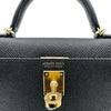 エルメス HERMES ミニケリー2 K刻印 ブラック ゴールド金具 エプソン レディース ハンドバッグ