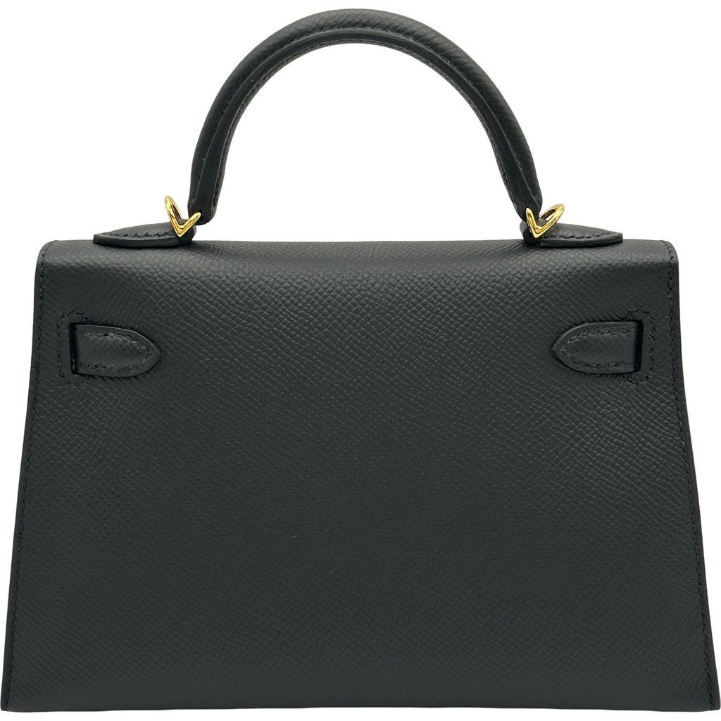 エルメス HERMES ミニケリー2 K刻 ブラック エプソン レディース ショルダーバッグ エルメス HERMES ミニケリー2 K刻 ブラック エプソン レディース