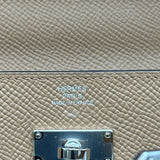 エルメス HERMES ケリートゥーゴー タッチ U刻 チャイ シルバー金具 エプソン/アリゲーターマット レディース ショルダーバッグ