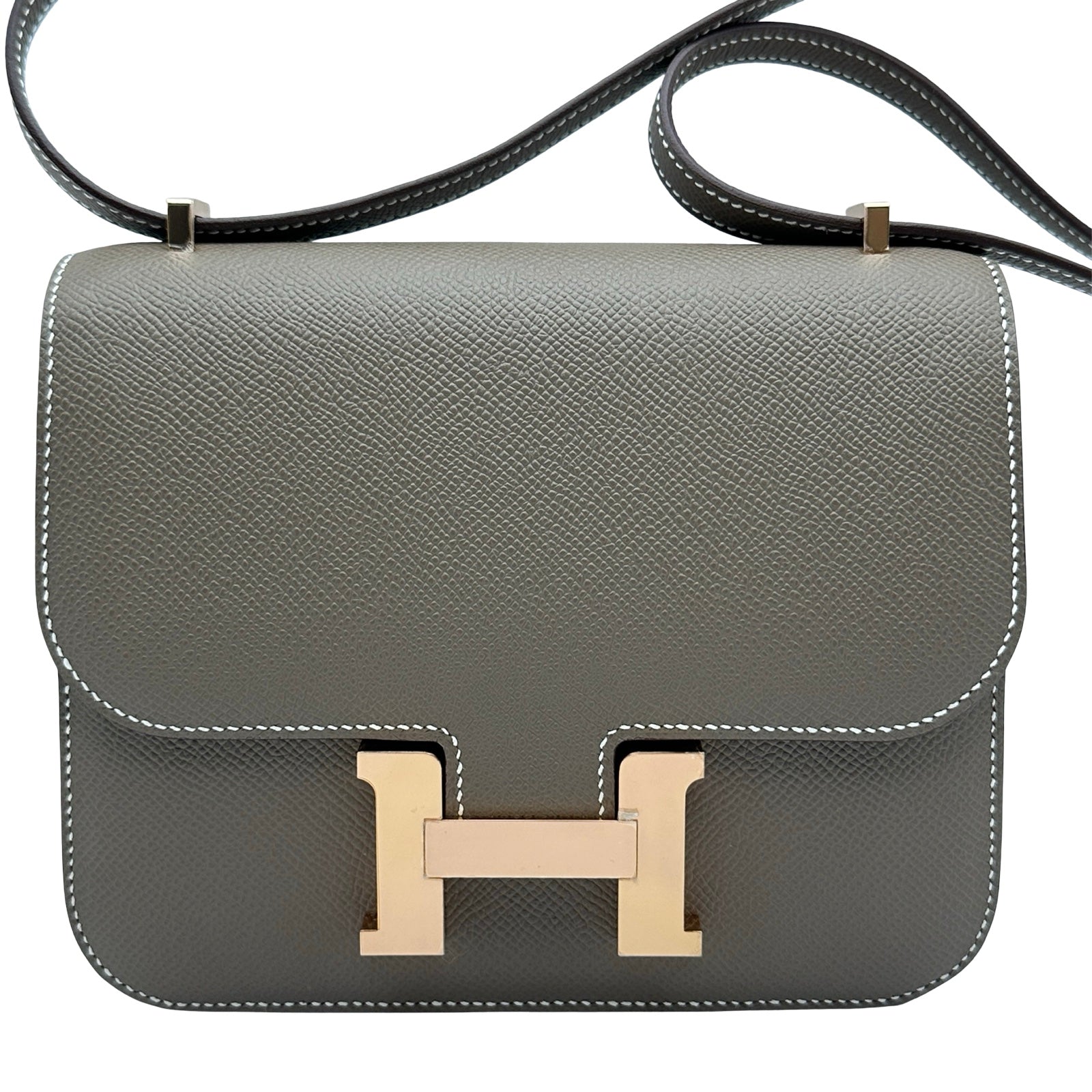 エルメス HERMES コンスタンス3ミニ W刻 エトゥープ/ピンクゴールド金具 エプソン レディース ショルダーバッグ エルメス HERMES コンスタンス3ミニ W刻 エトゥープ/ピンクゴールド