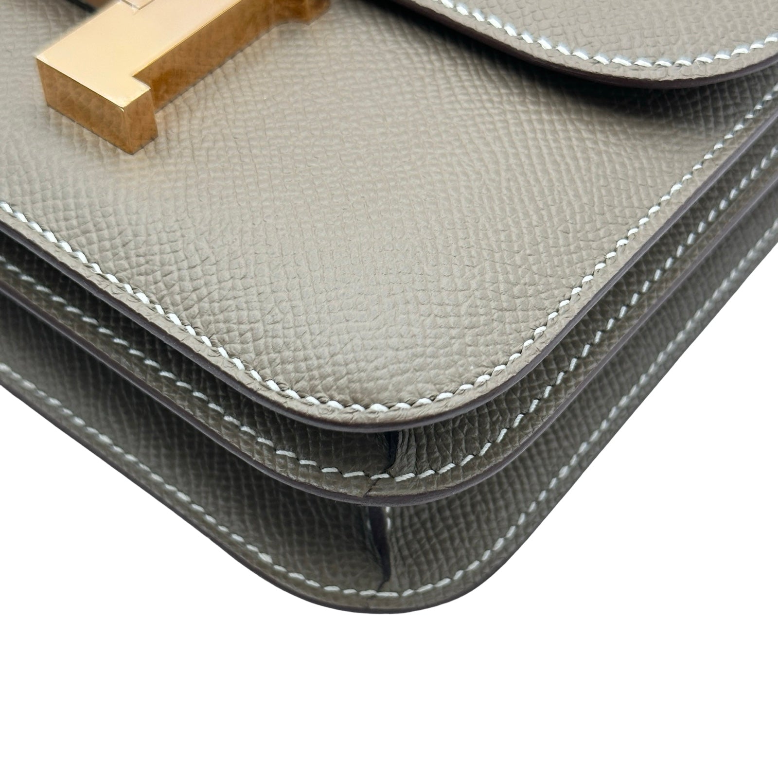 エルメス HERMES コンスタンス3ミニ W刻 エトゥープ/ピンクゴールド