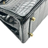 エルメス HERMES バーキン25 A刻 ブラック/ゴールド金具 ニロティカス レディース ハンドバッグ