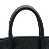 エルメス HERMES バーキン25 K刻 ブラック シルバー金具 トゴ レディース ハンドバッグ
