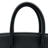 エルメス HERMES バーキン25 K刻 ブラック シルバー金具 トゴ レディース ハンドバッグ
