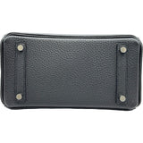 エルメス HERMES バーキン25 K刻 ブラック シルバー金具 トゴ レディース ハンドバッグ
