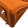 エルメス HERMES バーキン25 W刻 オレンジ シルバー金具 トゴ レディース ハンドバッグ
