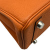 エルメス HERMES バーキン25 W刻 オレンジ シルバー金具 トゴ レディース ハンドバッグ