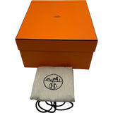 エルメス HERMES バーキン25 W刻 オレンジ シルバー金具 トゴ レディース ハンドバッグ