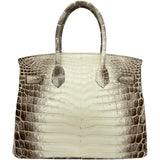 エルメス HERMES バーキン30 T刻 ヒマラヤ/シルバー金具 ヒマラヤ レディース ハンドバッグ