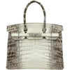 エルメス HERMES バーキン30 T刻 ヒマラヤ/シルバー金具 ヒマラヤ レディース ハンドバッグ