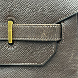 エルメス HERMES バーキン40 □C刻 ショコラ ゴールド金具 クシュベル レディース ハンドバッグ