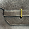 エルメス HERMES バーキン40 □C刻 ショコラ ゴールド金具 クシュベル レディース ハンドバッグ