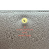 ルイ・ヴィトン LOUIS VUITTON ポルトフォイユ・トレゾール N61736 ブラウン ダミエ・エベヌ レディース 二つ折り財布
