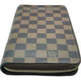 ルイ・ヴィトン LOUIS VUITTON ジッピー・オーガナイザー N60003 ブラウン ダミエ・エベヌ レディース 長財布