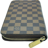 ルイ・ヴィトン LOUIS VUITTON ジッピー・オーガナイザー N60003 ブラウン ダミエ・エベヌ レディース 長財布