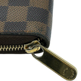 ルイ・ヴィトン LOUIS VUITTON ジッピー・オーガナイザー N60003 ブラウン ダミエ・エベヌ レディース 長財布