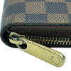 ルイ・ヴィトン LOUIS VUITTON ジッピー・オーガナイザー N60003 ブラウン ダミエ・エベヌ レディース 長財布