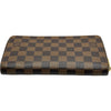 ルイ・ヴィトン LOUIS VUITTON ジッピー・オーガナイザー N60003 ブラウン ダミエ・エベヌ レディース 長財布