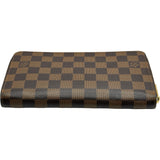 ルイ・ヴィトン LOUIS VUITTON ジッピー・オーガナイザー N60003 ブラウン ダミエ・エベヌ レディース 長財布