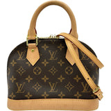 ルイ・ヴィトン LOUIS VUITTON アルマBB M53152 ブラウン モノグラムキャンバス レディース ショルダーバッグ