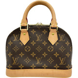 ルイ・ヴィトン LOUIS VUITTON アルマBB M53152 ブラウン モノグラムキャンバス レディース ショルダーバッグ