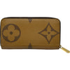 ルイ・ヴィトン LOUIS VUITTON ジッピー・ウォレット M69353 ブラウン ジャイアント・リバース レディース 長財布
