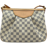 ルイ・ヴィトン LOUIS VUITTON シラクーサ PM N41113 ホワイト ダミエ・アズール レディース ショルダーバッグ