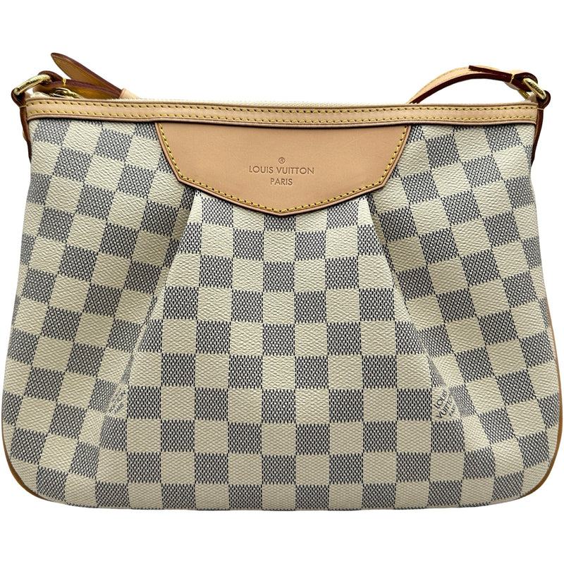 ルイ・ヴィトン LOUIS VUITTON シラクーサ PM N41113 ホワイト ダミエ