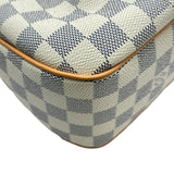 ルイ・ヴィトン LOUIS VUITTON シラクーサ PM N41113 ホワイト ダミエ・アズール レディース ショルダーバッグ