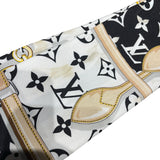 ルイ・ヴィトン LOUIS VUITTON バンドーBB コンフィデンシャル M78656 ノワール シルク レディース スカーフ