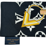 ルイ・ヴィトン LOUIS VUITTON バンドーBB コンフィデンシャル M78656 ノワール シルク レディース スカーフ