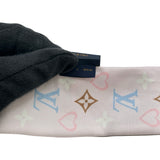 ルイ・ヴィトン LOUIS VUITTON バンドーBB マイトゥルー M78140 ピンク/グレー シルク レディース スカーフ