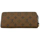 ルイ・ヴィトン LOUIS VUITTON ポルトフォイユ・クレマンス M82336 ブラウン リバース レディース 長財布