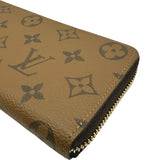 ルイ・ヴィトン LOUIS VUITTON ポルトフォイユ・クレマンス M82336 ブラウン リバース レディース 長財布