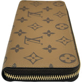 ルイ・ヴィトン LOUIS VUITTON ポルトフォイユ･クレマンス M82336 ブラウン モノグラム･リバース キャンバス レディース 長財布