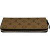 ルイ・ヴィトン LOUIS VUITTON ポルトフォイユ･クレマンス M82336 ブラウン モノグラム･リバース キャンバス レディース 長財布