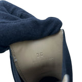 ボッテガ・ヴェネタ BOTTEGA VENETA フラッシュ レザーチェルシーブーツ ブラック レザー レディース ブーツ