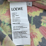 ロエベ LOEWE ×Pauls Ibiza サボテンプリント長袖シャツ S616Y05X13 マルチカラー レーヨン レディース 長袖シャツ