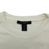 ルイ・ヴィトン LOUIS VUITTON LVスタンプロゴ半袖Tシャツ FGTS15 ホワイト コットン レディース 半袖Ｔシャツ