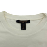 ルイ・ヴィトン LOUIS VUITTON LVスタンプロゴ半袖Tシャツ FGTS15 ホワイト コットン レディース 半袖Ｔシャツ