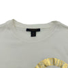 ルイ・ヴィトン LOUIS VUITTON LVスタンプロゴ半袖Tシャツ FGTS15 ホワイト コットン レディース 半袖Ｔシャツ