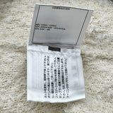 シャネル CHANEL ココマークロゴVネックニットセーター P60704 ホワイト コットン レディース ニット