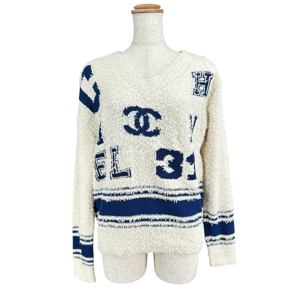 m*p様 CHANEL シャネル Vネック ニット トップス 36 2300045560797_1_600x600_crop_c