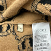 グッチ GUCCI GG総柄ニットセーター 692900 ブラウン ウール メンズ セーター