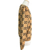 グッチ GUCCI GG総柄ニットセーター 692900 ブラウン ウール メンズ セーター