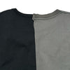 ヴィヴィアンウエストウッド Vivienne Westwood アシンメトリーオーブロゴ 半袖ワンピース 6763 ブラック/グレー コットン レディース ワンピース